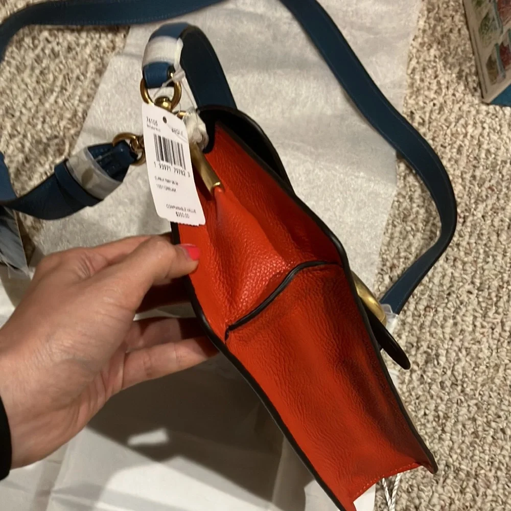 Coach Tabby Shoulder Bag 26 In Colorblock 76105 - Picture 8 of 13